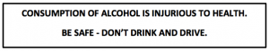Alcohol Consumption Warning