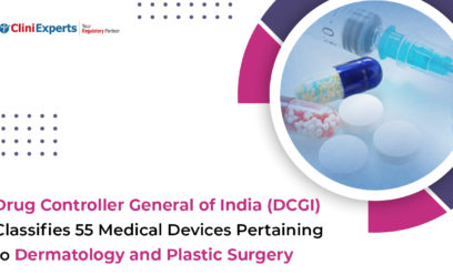 Drug Controller General of India (DCGI) classifies 55 medical devices pertaining to Dermatology and Plastic Surgery