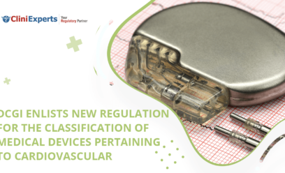 DCGI enlists new regulation for the classification of medical devices pertaining to Cardiovascular