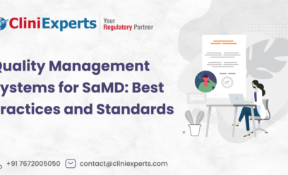 Quality Management Systems for SaMD Best Practices and Standards OG