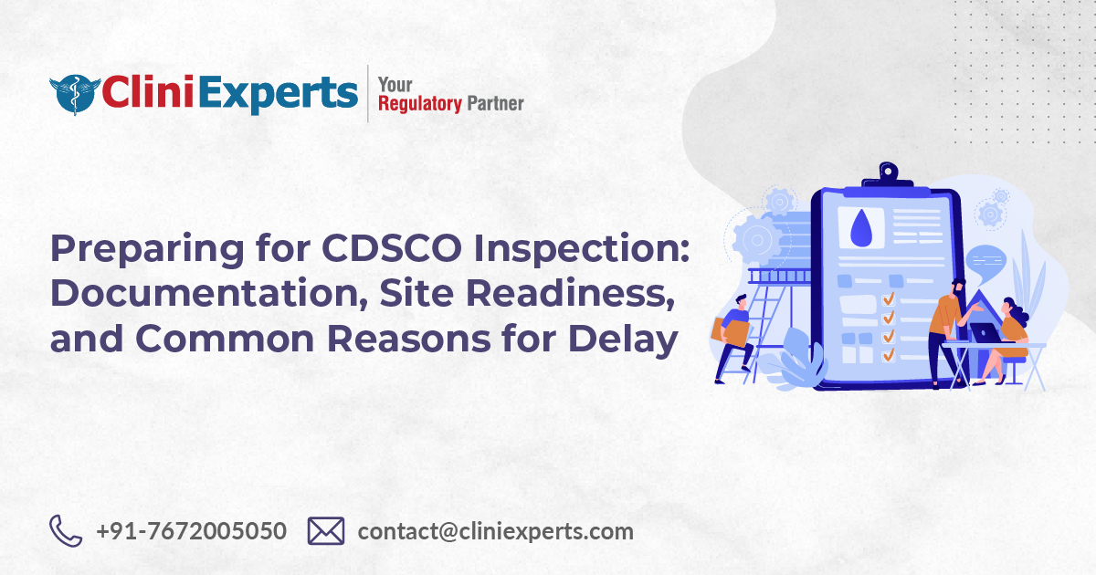 Preparing for CDSCO Inspection